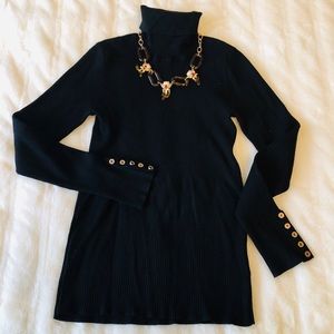 White House Black Market black turtleneck